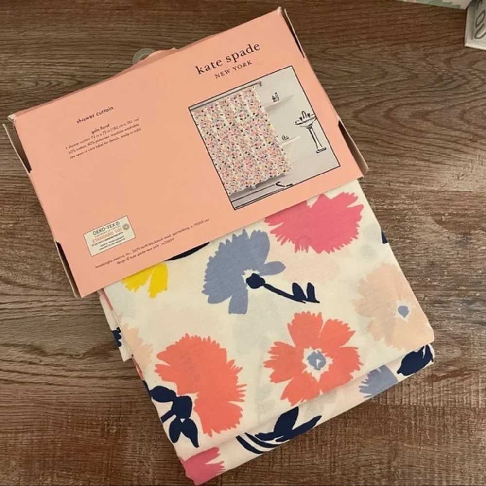 Kate Spade New York Shower Curtain, Gala Floral